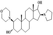 (2b,3a,5a,16b,17b)-2-(4-�徇�基)-16-(1-吡咯烷基)雄甾烷-3,17-二醇
